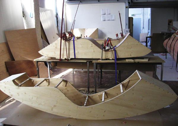 dizajn cloudového domu relaxácia dreveného priestoru