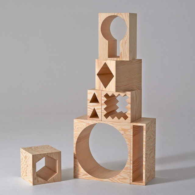 Nábytkový systém Room Collection 25 stohovateľných skrinkových blokov