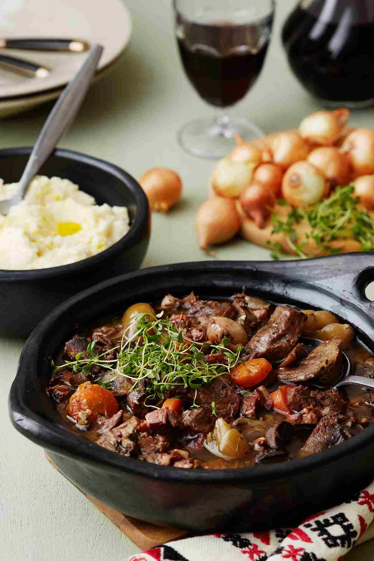 Recepty na predvarenie a ohrev Boeuf Bourguignon