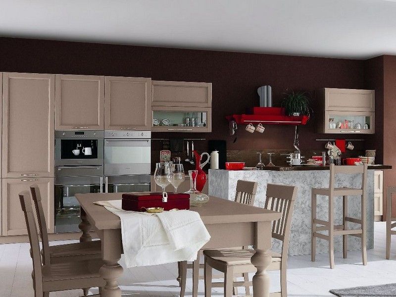 Stredomorské-kuchynské vybavenie-nerezový sporák-drevená skrinka