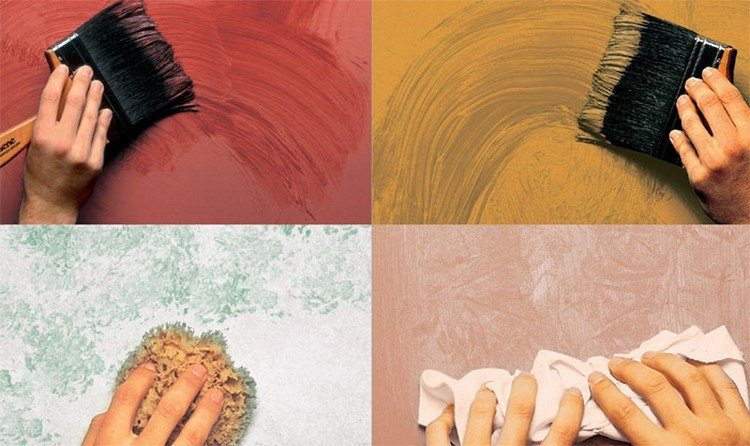 špeciálne maliarske techniky pre stredomorský dizajn stien stredozemský-dizajn-steny-špeciálne-maliarske-techniky-stieracia technika