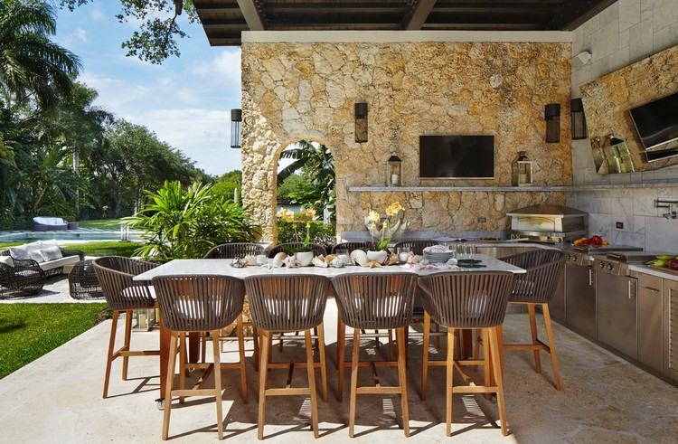 Stredomorský nábytkový štýl, terasa, jedálenský dizajn