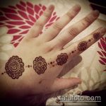 foto af tatovering arabisk mehendi (arabisk mehen) (betydning) - eksempeltegning - 004