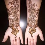 foto af tatovering arabisk mehendi (arabisk mehen) (betydning) - eksempeltegning - 007