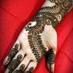 foto af tatovering arabisk mehendi (arabisk mehen) (betydning) - eksempeltegning - 011