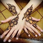 foto af tatovering arabisk mehendi (arabisk mehen) (betydning) - eksempeltegning - 019