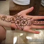 foto af tatovering arabisk mehendi (arabisk mehen) (betydning) - eksempeltegning - 021