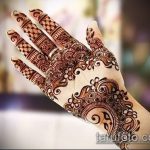 foto tatovering arabisk mehendi (arabisk mehen) (værdi) - eksempeltegning - 024