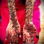 foto af tatovering arabisk mehendi (arabisk mehen) (betydning) - eksempeltegning - 030