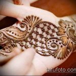 foto tatovering arabisk mehendi (arabisk mehen) (betydning) - eksempeltegning - 047