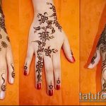 foto af tatovering arabisk mehendi (arabisk mehen) (betydning) - eksempeltegning - 056