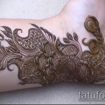 foto af tatovering arabisk mehendi (arabisk mehen) (betydning) - eksempeltegning - 058