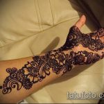 foto tatovering arabisk mehendi (arabisk mehen) (betydning) - eksempeltegning - 059
