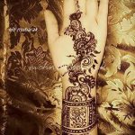 foto af tatovering arabisk mehendi (arabisk mehen) (betydning) - eksempeltegning - 062