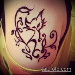 Zdjęcie henna kota - mehendi - 12062017 - przykład - 024 Kocia henna - mehendi