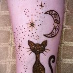 Zdjęcie henna kota - mehendi - 12062017 - przykład - 029 Kocia henna - mehendi