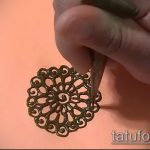 Снимка къна мандала - 20052017 - пример - 040 мандала къна