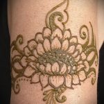Снимка на лотос Mehendi - 04062017 - пример - 048 Mehendi lotus
