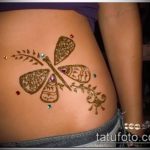 Снимка на Mehendi на бедрото (татуировка) (стойност) - примерна рисунка - 028