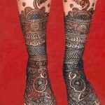 Снимка на Мехенди на подбедрицата от 17.09.2018 г. №008 - Мехенди на подбедрицата -