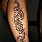 Снимка на Mehendi на подбедрицата от 17.09.2018 №017 - Mehendi на подбедрицата -