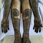 Снимка на Мехенди на подбедрицата от 17.09.2018 г. №023 - Мехенди на подбедрицата -