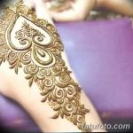 Снимка на Мехенди на подбедрицата от 17.09.2018 г. №028 - Мехенди на подбедрицата -