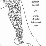 Снимка на Mehendi на подбедрицата от 17.09.2018 №041 - Mehendi на подбедрицата -