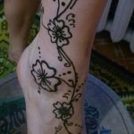 Снимка на Мехенди на подбедрицата от 17.09.2018 г. №078 - Мехенди на подбедрицата -