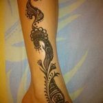 Снимка на Mehendi на подбедрицата от 17.09.2018 №080 - Mehendi на подбедрицата -