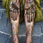 Снимка на Мехенди на подбедрицата от 17.09.2018 г. №085 - Мехенди на подбедрицата -