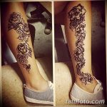 Снимка на Мехенди на подбедрицата от 17.09.2018 г. №141 - Мехенди на подбедрицата -