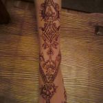 Снимка на Mehendi на подбедрицата от 17.09.2018 №139 - Mehendi на подбедрицата -