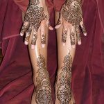 Снимка на Мехенди на подбедрицата от 17.09.2018 №116 - Мехенди на подбедрицата -