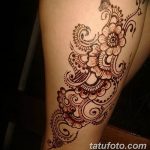 Снимка на Mehendi на подбедрицата от 17.09.2018 №104 - Mehendi на подбедрицата -