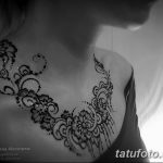 снимка на рисунката на Мехенди върху женската гърда 30.11.2018 №034 - Мехенди гърда -