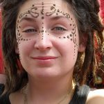 fotó Mehendiről az arcán, 2017.11.27. 002 sz. - Mehendi arca -