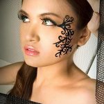 fotó Mehendiről az arcán, 2017.11.27. 022 sz. - Mehendi arca -