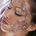 fotó Mehendiről az arcon, 2017.11.27., 026. sz. - Mehendi arca -