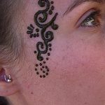 fotó Mehendiről az arcon, 2017.11.27. 048 sz. - Mehendi arca -