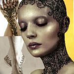 fotó Mehendiről az arcán, 2017.11.27. 050. sz. - Mehendi arca -