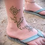 снимка на Mehendi на глезена от 13.07.2018 №214 - Mehendi на глезена -