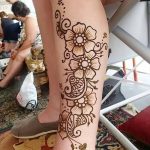 снимка на Mehendi на глезена от 13.07.2018 №128 - Mehendi на глезена -