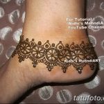 снимка на Mehendi на глезена от 13.07.2018 №169 - Mehendi на глезена -