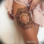 снимка на Mehendi на бедрото от 25.10.2017 г. No 001 - Mehendi на бедрото -