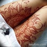 снимка на Mehendi на бедрото от 25.10.2017 г. No 005 - Mehendi на бедрото -
