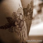 снимка на Mehendi на бедрото от 25.10.2017 г. No 006 - Mehendi на бедрото -