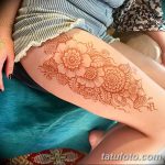 снимка на Mehendi на бедрото от 25.10.2017 г. No 008 - Mehendi на бедрото -