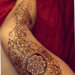 снимка на Mehendi на бедрото от 25.10.2017 г. No 011 - Mehendi на бедрото -