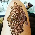 снимка на Mehendi на бедрото от 25.10.2017 г. No 012 - Mehendi на бедрото -